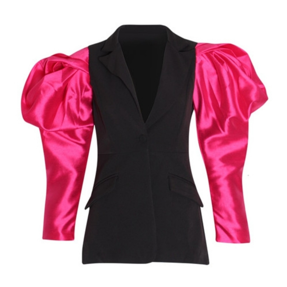Puff Sleeve Blazer
